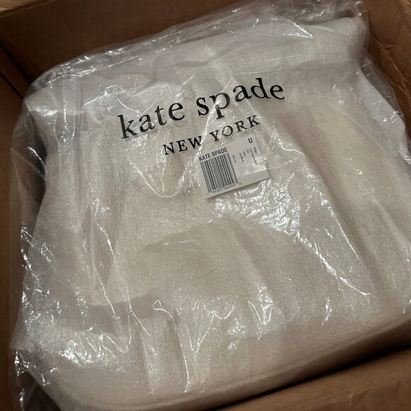 NWT Kate Spade Rosie Pebbled Leather Large Crossbody Parchment ♠️ - Picture 13 of 13